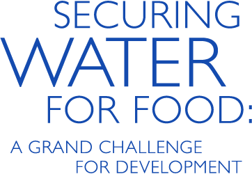 Securing water for food